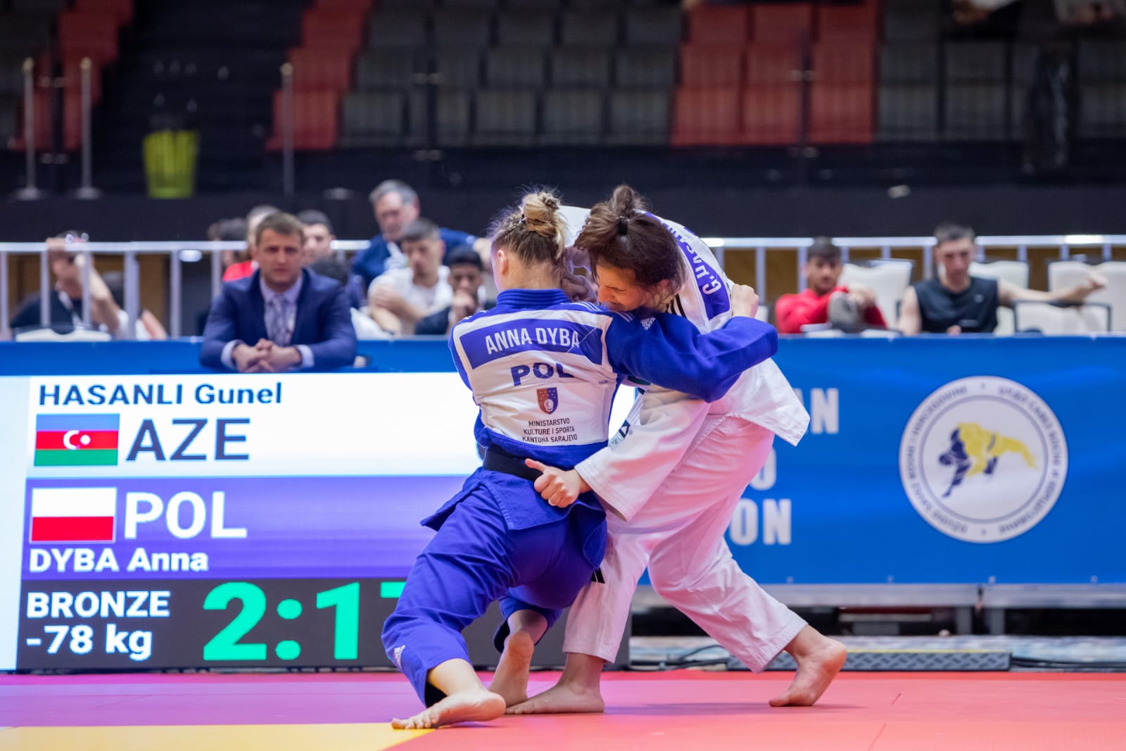 Günel Həsənli Sarayevo Avropa Kubokunda bürünc medal qazandı