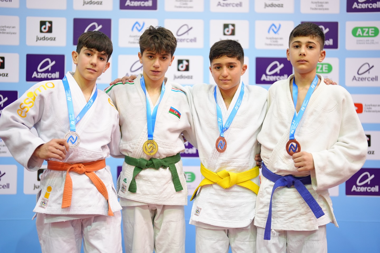 U-14 yeniyetmələr arasında Liqa yarışının I turu başa çatıb