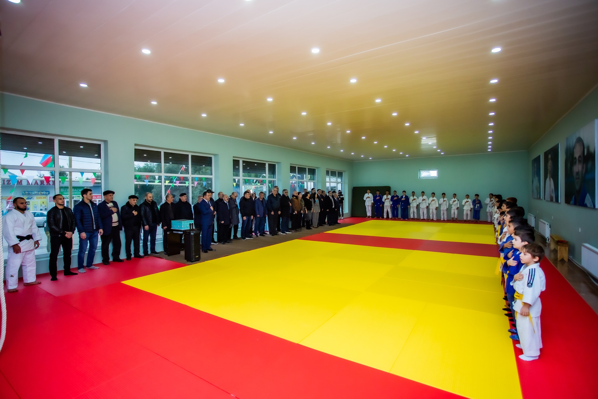 Bilgəh qəsəbəsində yeni cüdo zalı istifadəyə verilib
