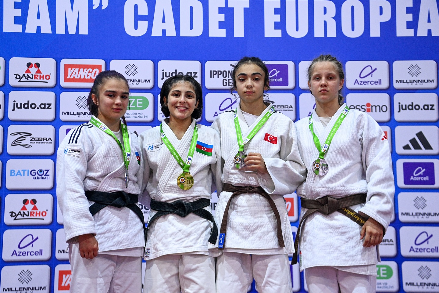 Qubada Avropa Kubokuna uğurlu start: Azərbaycan cüdoçularından 12 medal
