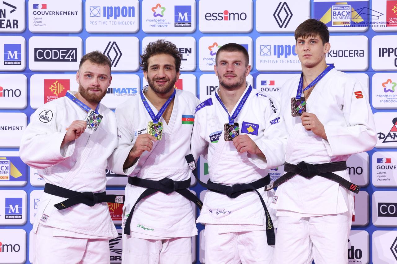 Fransada Azərbaycan himni səsləndi: Hidayət Heydərov 3 qat Avropa çempionu oldu