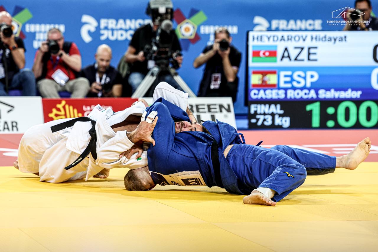 Fransada Azərbaycan himni səsləndi: Hidayət Heydərov 3 qat Avropa çempionu oldu