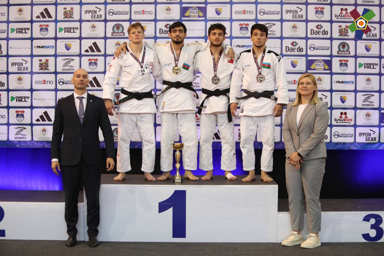 Azərbaycan cüdoçuları Sarayevo Avropa Kubokunun ilk günündə 4 medal qazandı