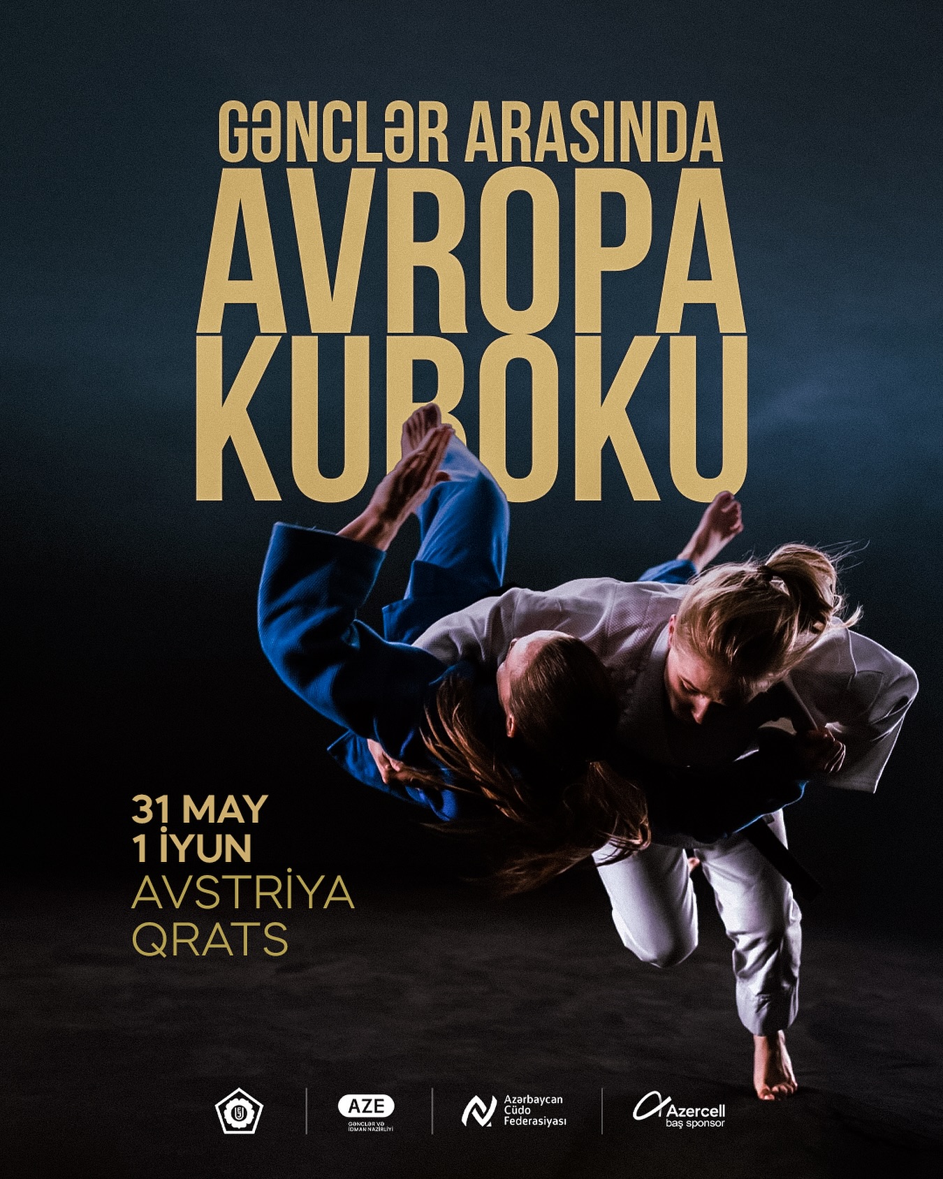 Gənclər arasında Avropa Kubokunda 8 cüdoçu ilə təmsil olunacağıq