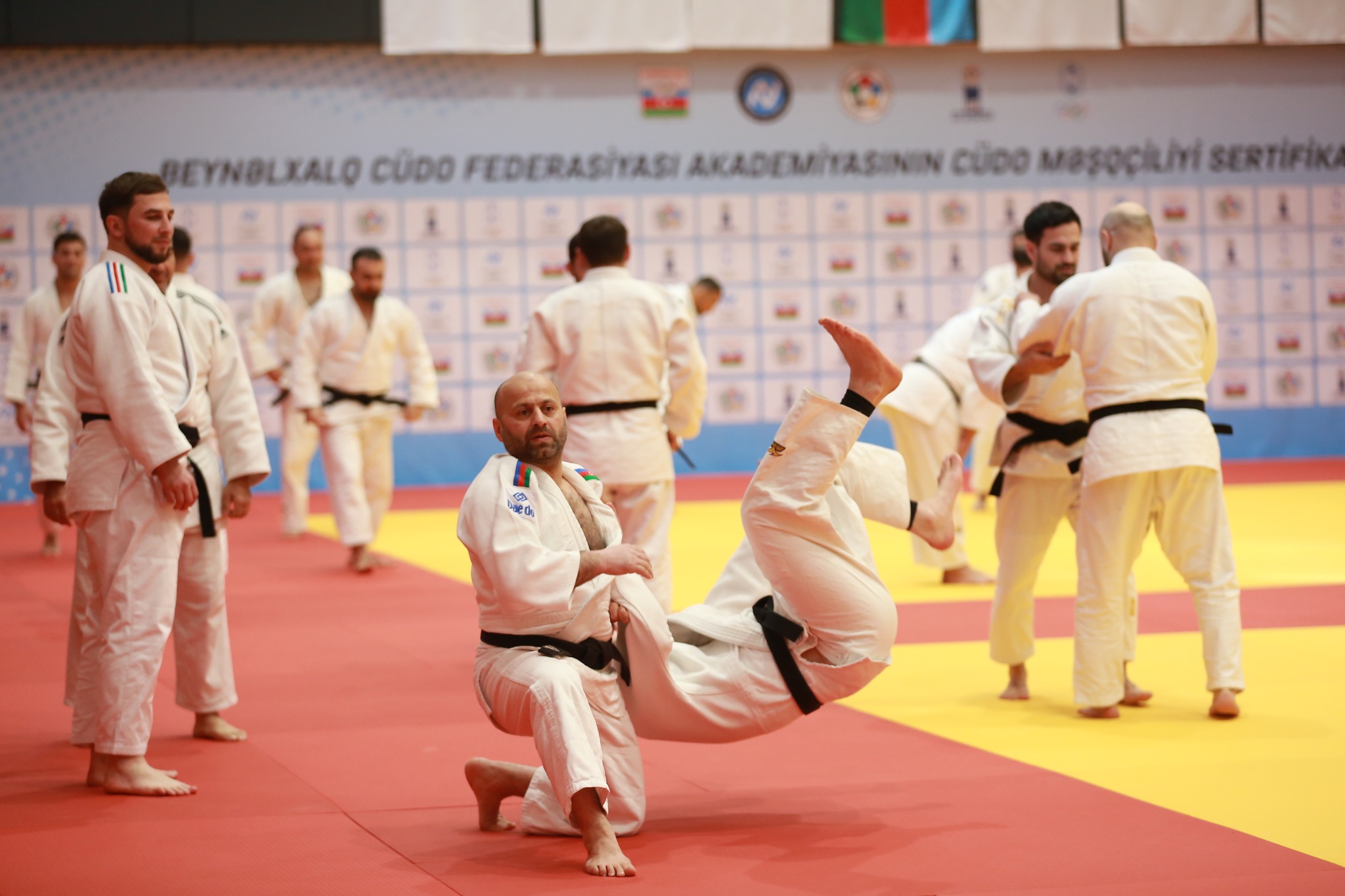 Cüdo Məşqçiləri BCF Akademiyasının Proqramında iştirak edir