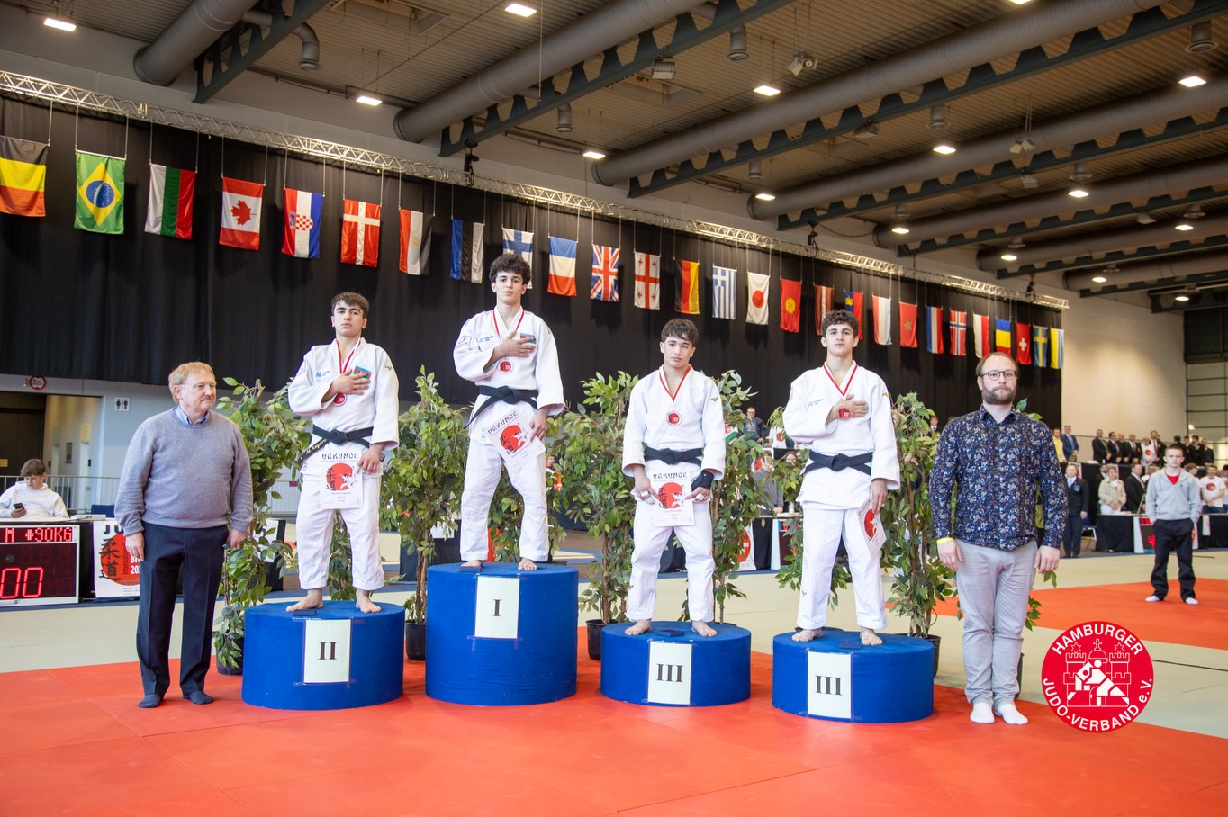 4 qızıl, 3 gümüş və 8 bürünc medal qazanan Azərbaycan millisi Bremendə birinci oldu