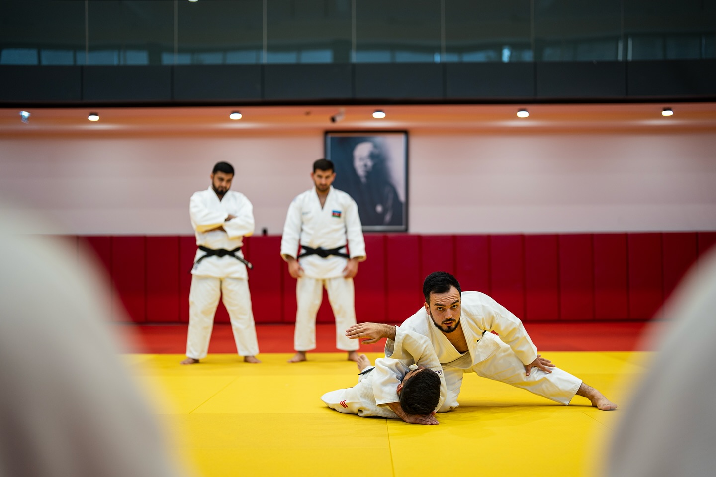 Peşəkar inkişaf proqramında “osaekomi-waza” seminarı baş tutub