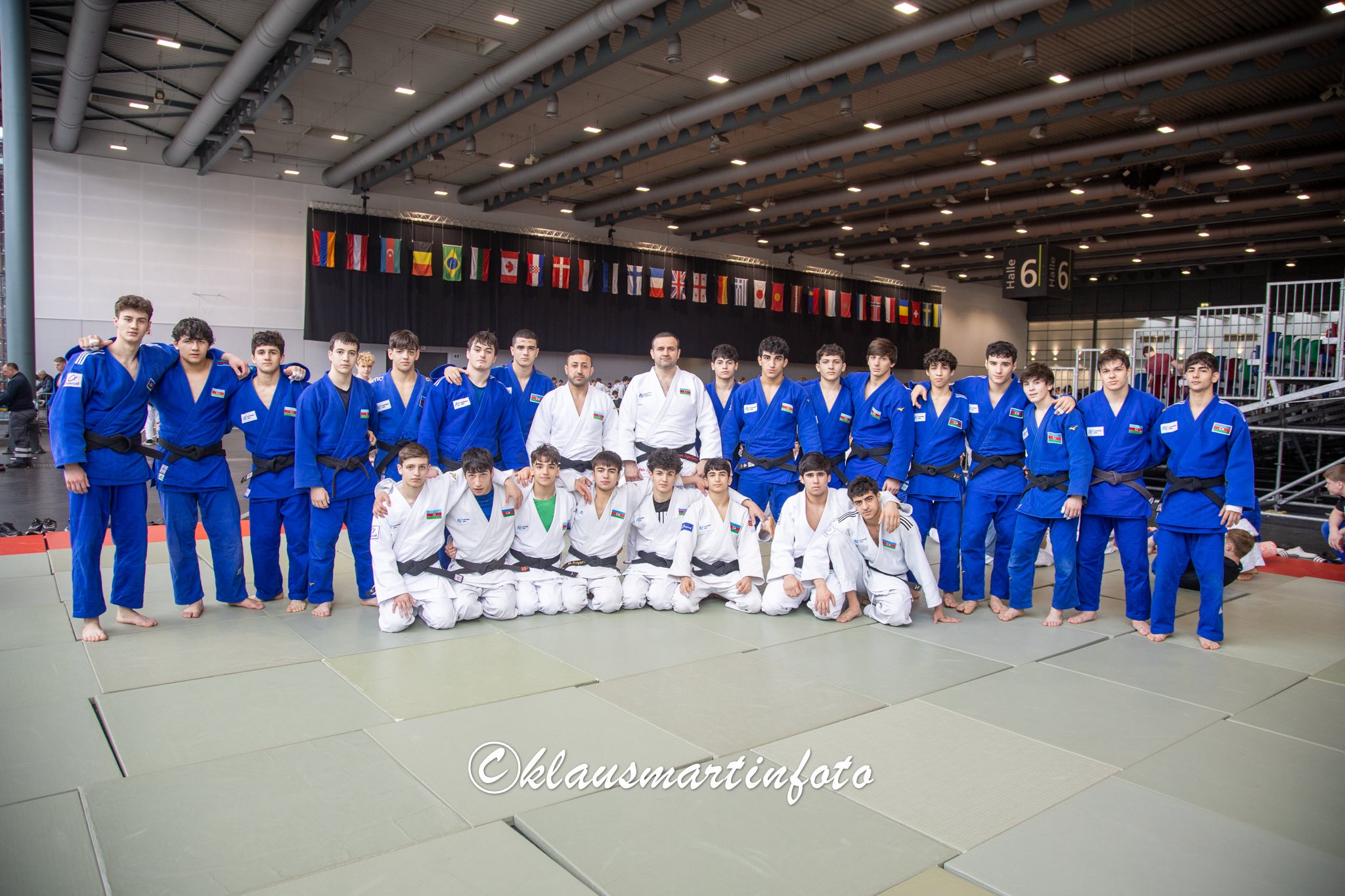 Cadet and junior judoka take part in training camp in Bremen