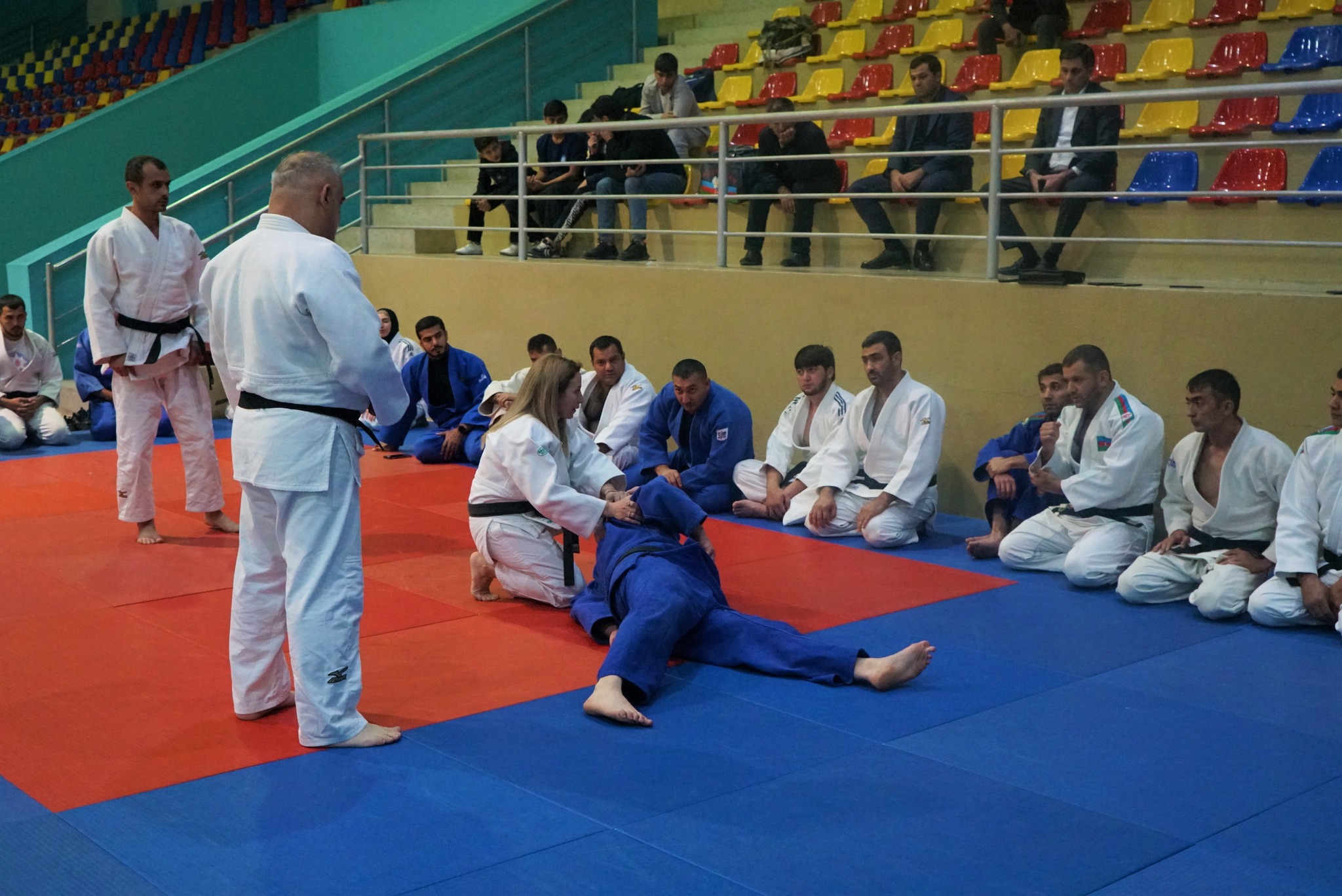 Qazaxda məşqçilər üçün seminar keçirildi