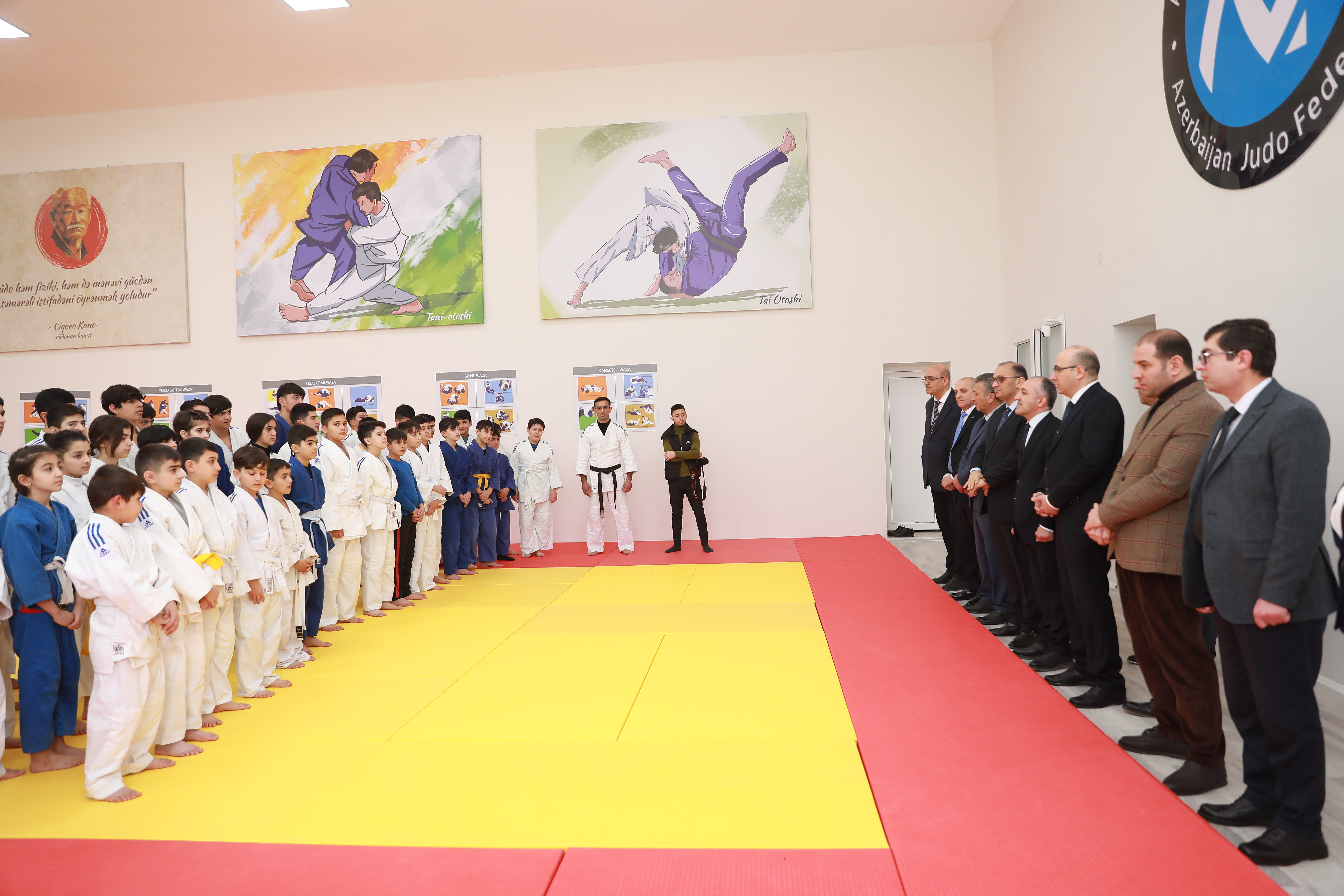 Sabirabadda cüdo təlim mərkəzi istifadəyə verilib