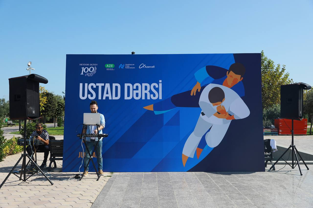 Zirə Eko parkında cüdo üzrə ustad dərsi keçirildi