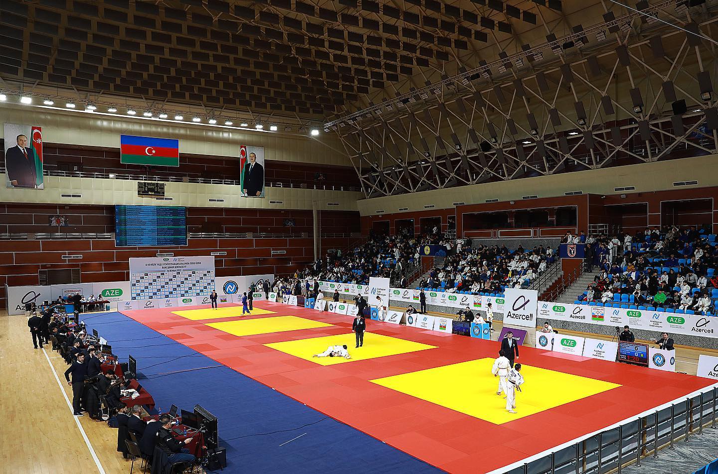 U-15 yeniyetmələr arasında Bakı şəhər birinciliyinin ilk günündə 300-dən çox cüdoçu mübarizə aparacaq