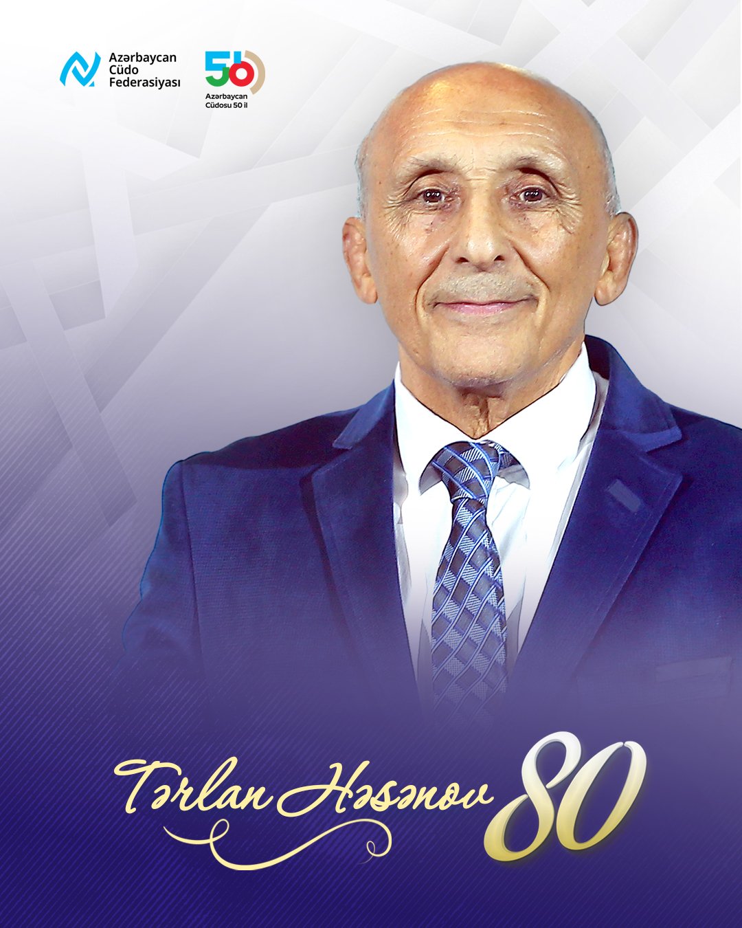 Bu gün Əməkdar məşqçi Tərlan Həsənovun yubileyidir!