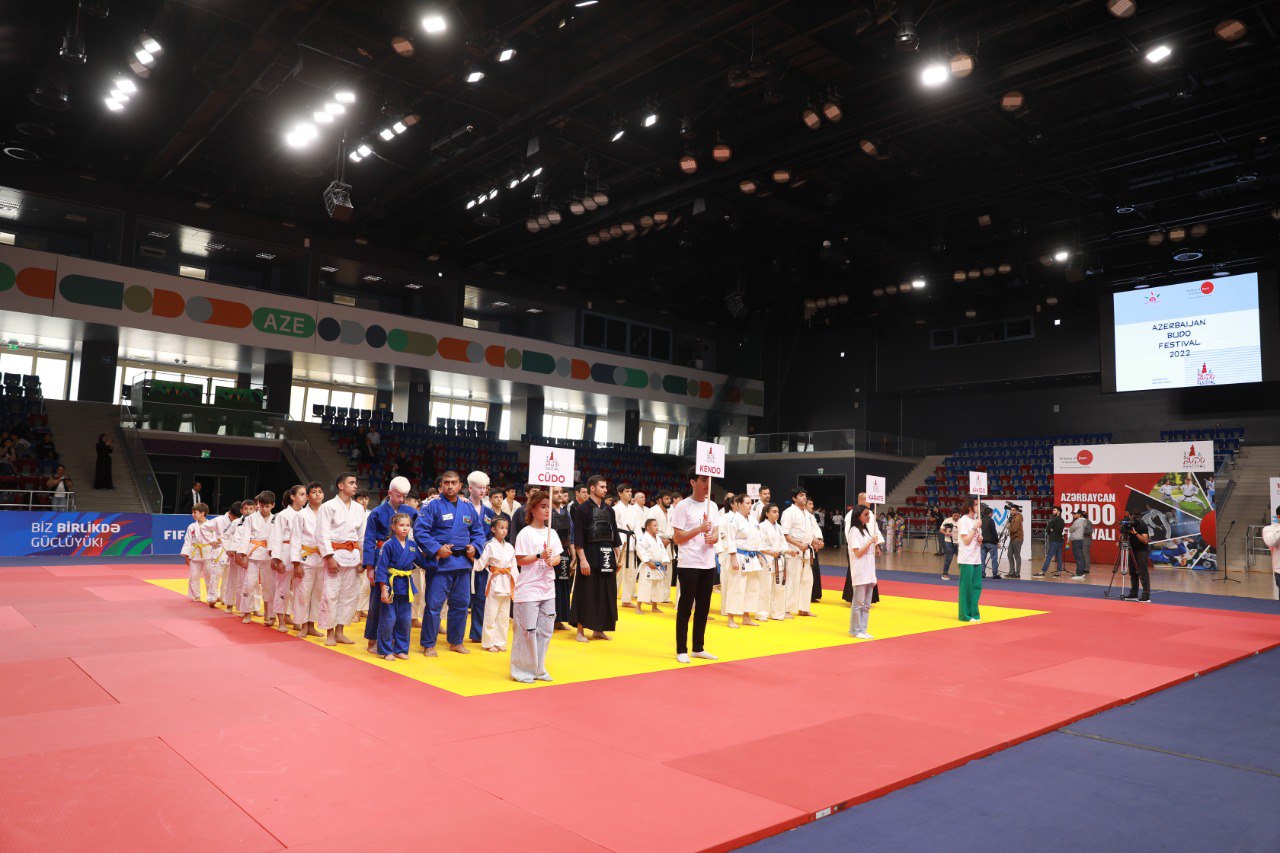 Azərbaycan Cüdo Federasiyası Azərbaycan Budo-yapon döyüş sənətləri Festivalında iştirak edib