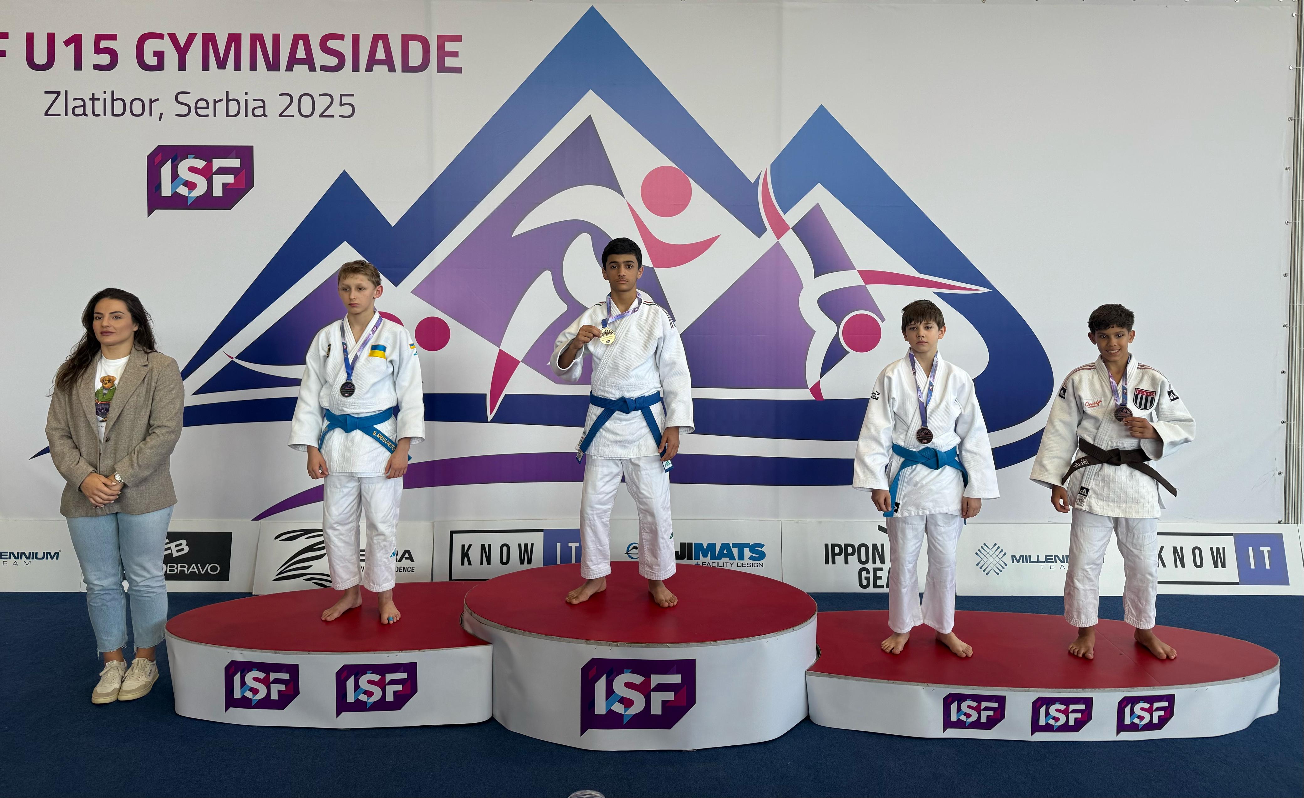 Gimnaziadada cüdoçularımızdan 7 medal