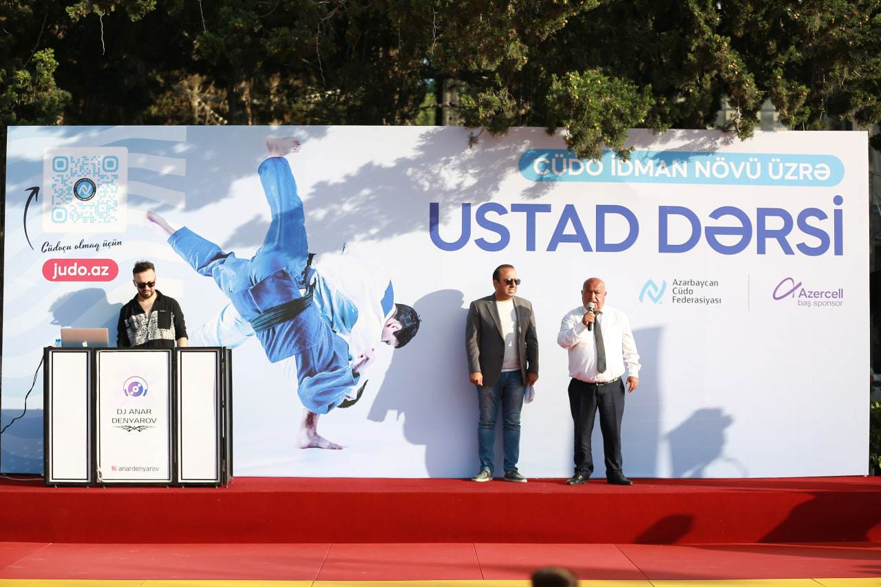 Sumqayıt şəhərində cüdo üzrə ustad dərsi keçirilib
