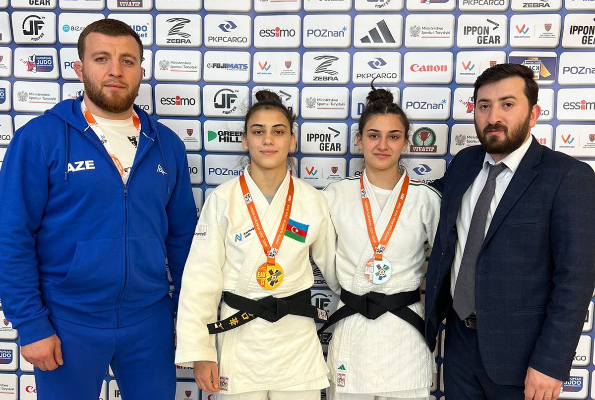 Azərbaycan cüdoçuları Poznan Avropa Kubokunda 1 qızıl və 1 gümüş medal qazandı