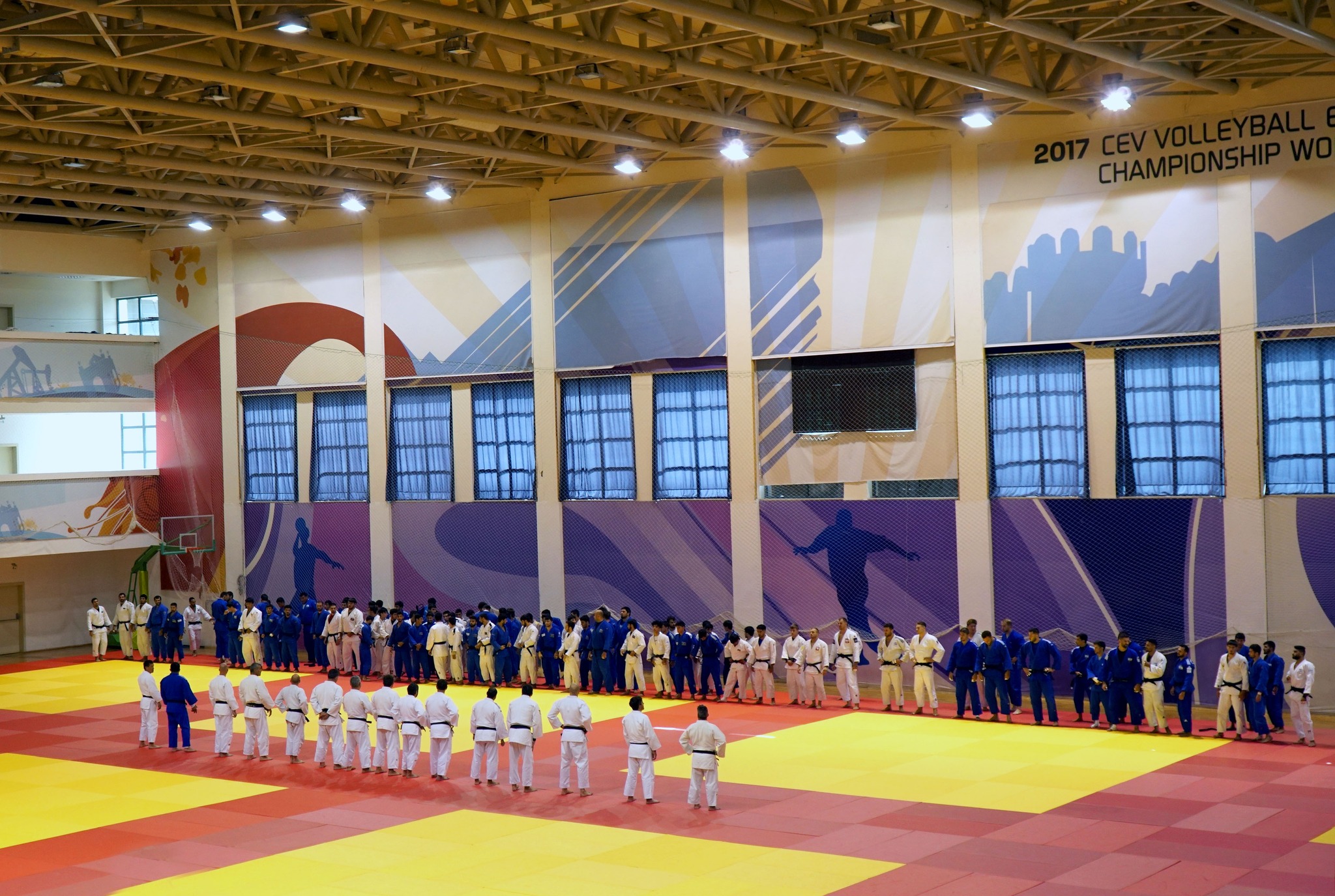 Cüdoçular dünya çempionatına birgə hazırlaşırlar
