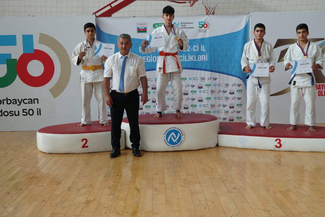 Şirvanda U-18 yeniyetmələr arasında cüdo üzrə region birinciliyi keçirilib