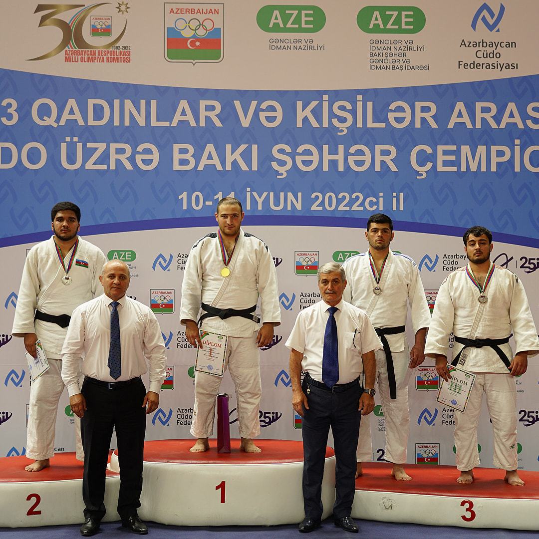 U-23 qadın və kişi cüdoçular arasında cüdo üzrə Bakı şəhər çempionatına yekun vurulub