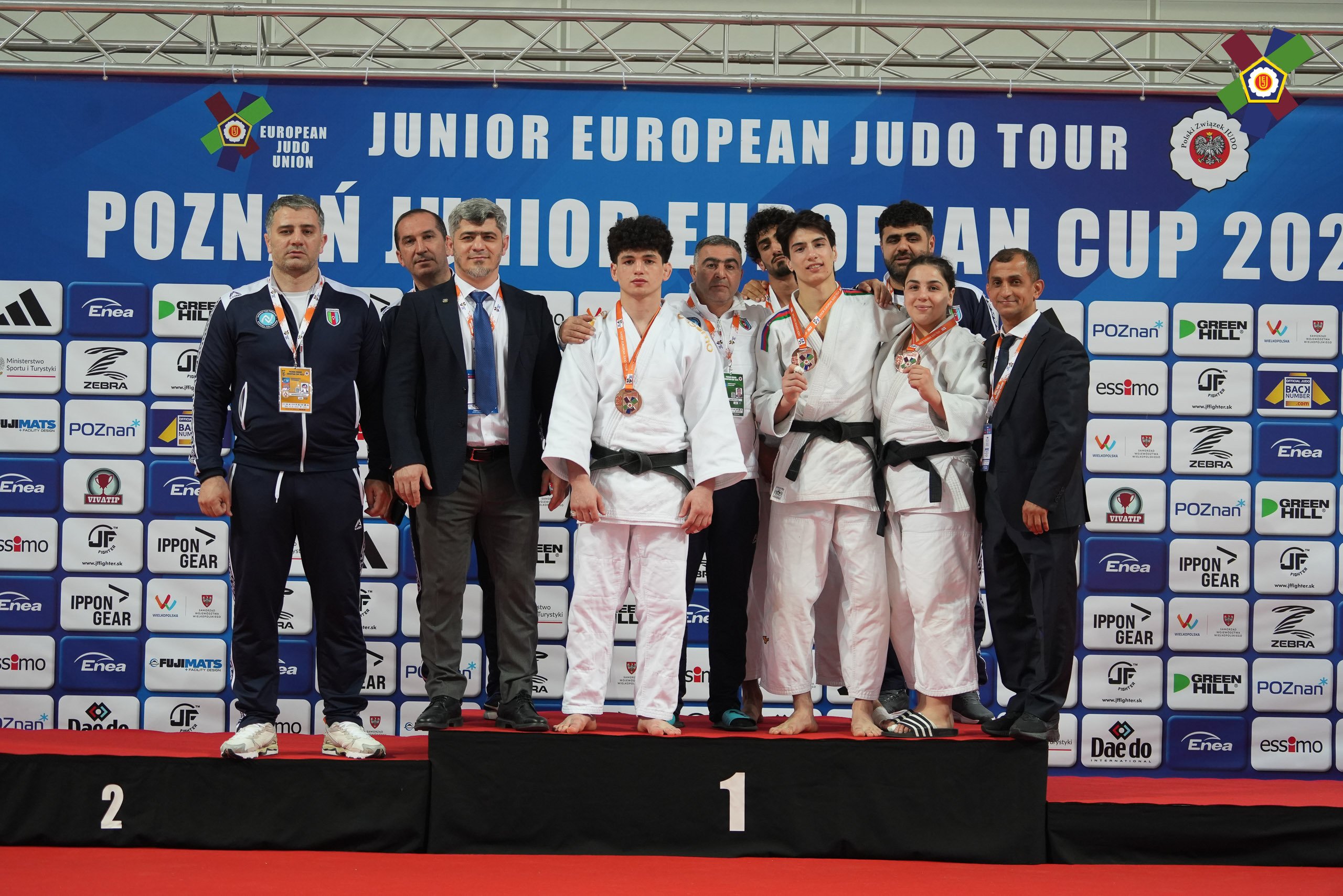 Cüdoçularımız Poznan Avropa Kuboku turnirinin ilk günündə 4 medal əldə etdi