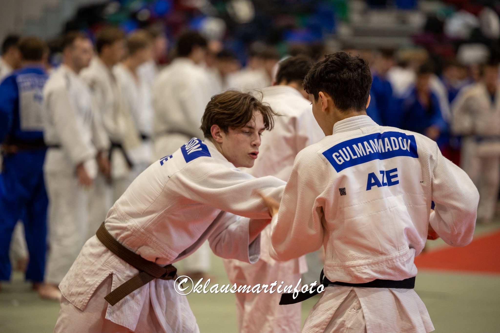 Cadet and junior judoka take part in training camp in Bremen