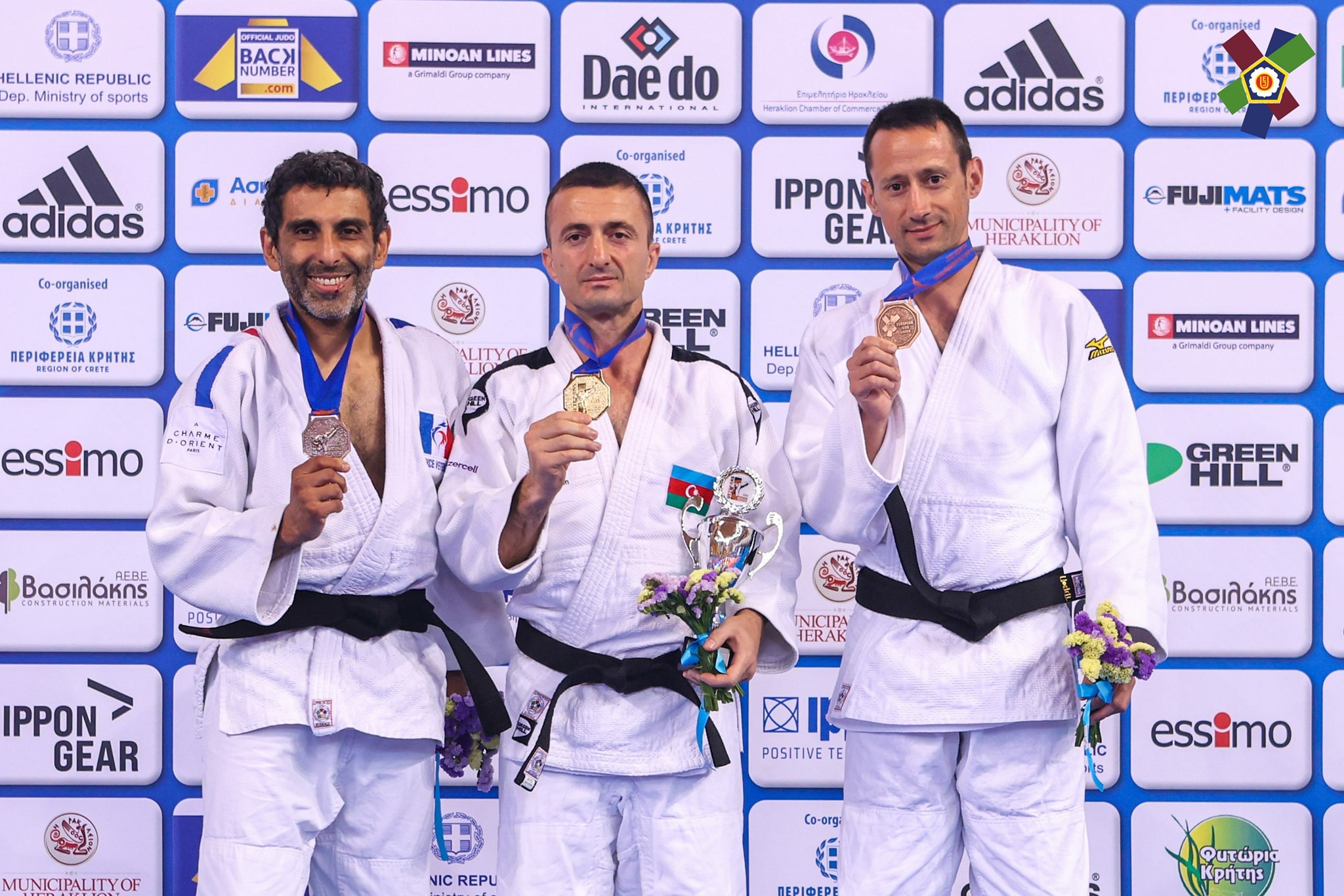 Veteran cüdoçularımız Avropa çempionatının ikinci günündə 3 qızıl, 1 gümüş və 1 bürünc qazanıblar