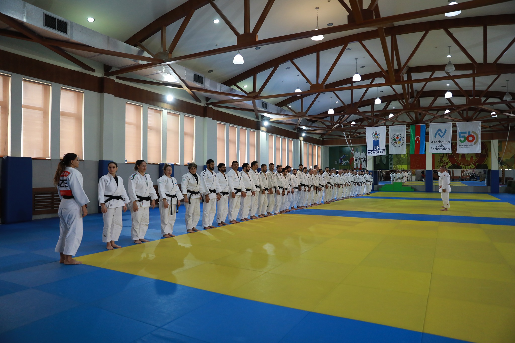 Beynəlxalq Cüdo Federasiyasının Akademiyasında məşqçilərin təlimi davam edir