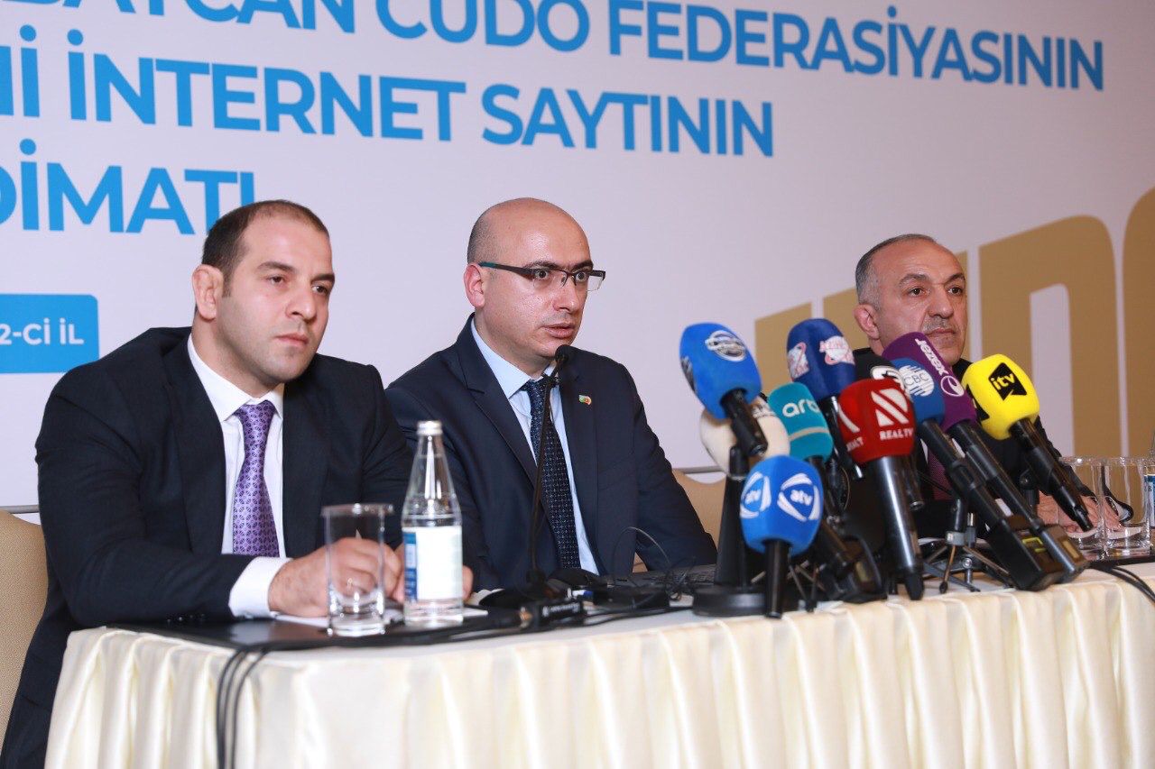 Azərbaycan Cüdo Federasiyasının yeni saytının təqdimatı olub