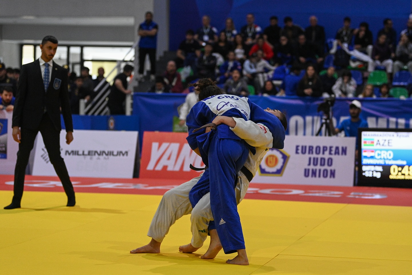 Qubada Avropa Kubokuna uğurlu start: Azərbaycan cüdoçularından 12 medal