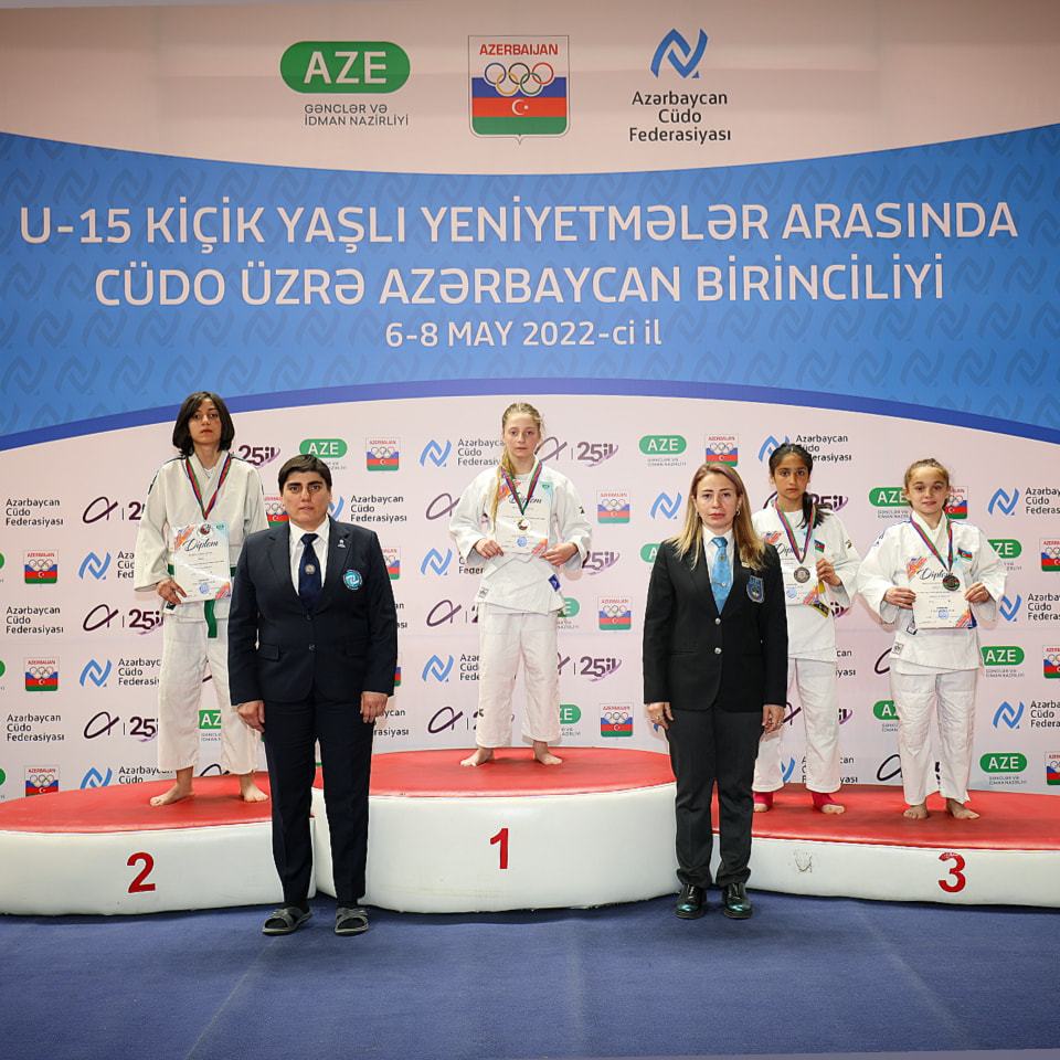 U-15 kiçik yaşlı yeniyetmələr arasında cüdo üzrə Azərbaycan birinciliyinin ilk yarış günü başa çatıb