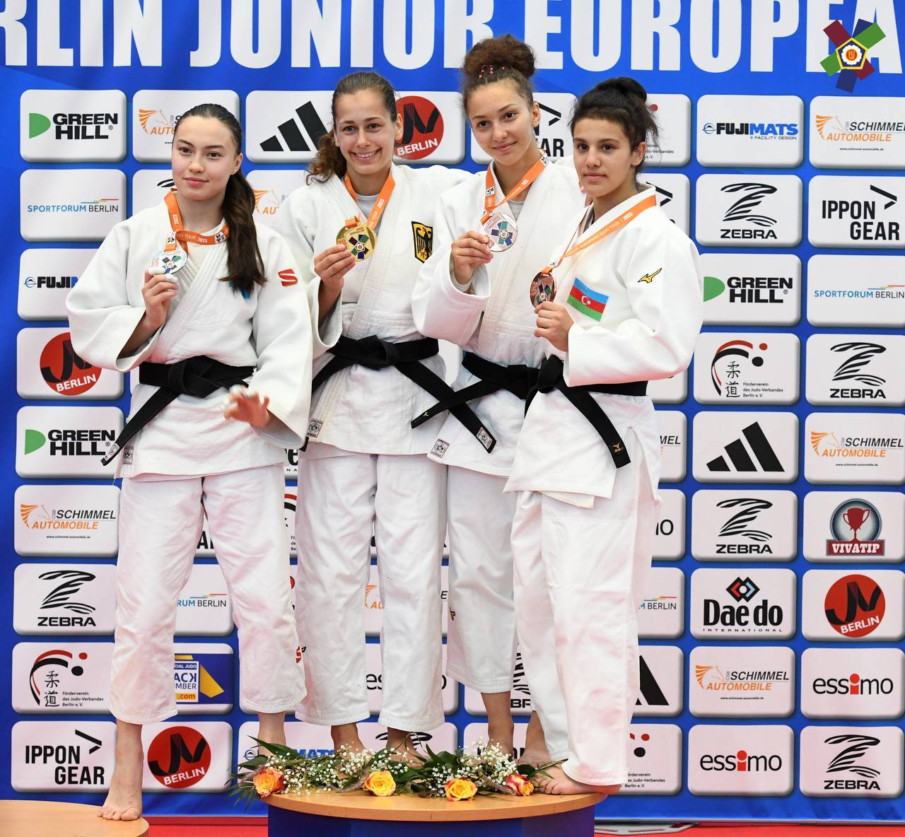 Cüdoçularımız Berlin Avropa Kuboku turnirinin ikinci günündə 4 medal qazandı