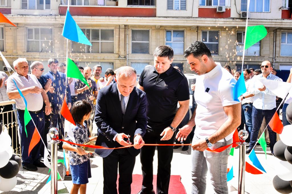 Nizami rayonunda yeni cüdo zalı istifadəyə verilib