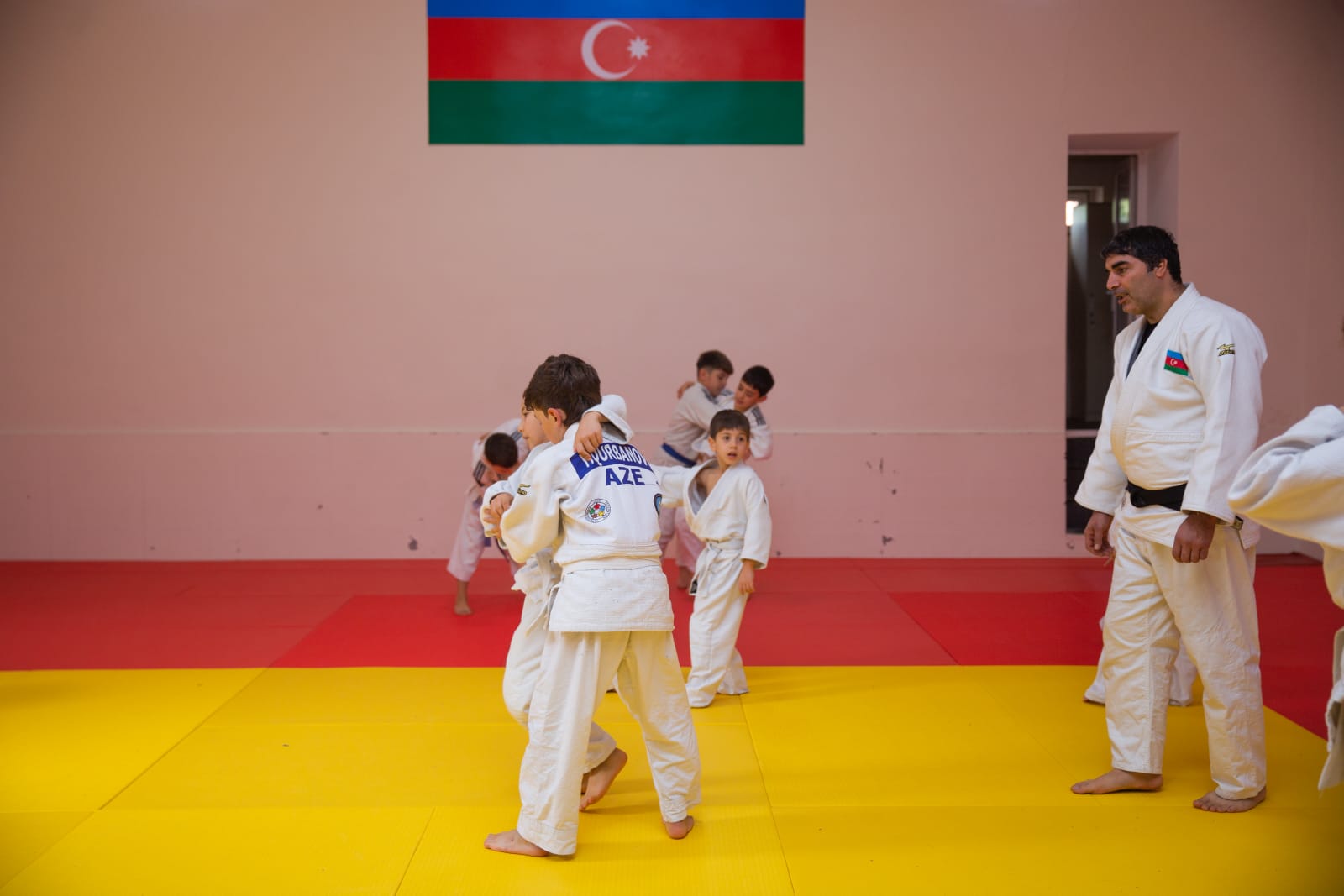 Azərbaycan Cüdo Federasiyasının prezidenti Zaqatalada səfərdə olub