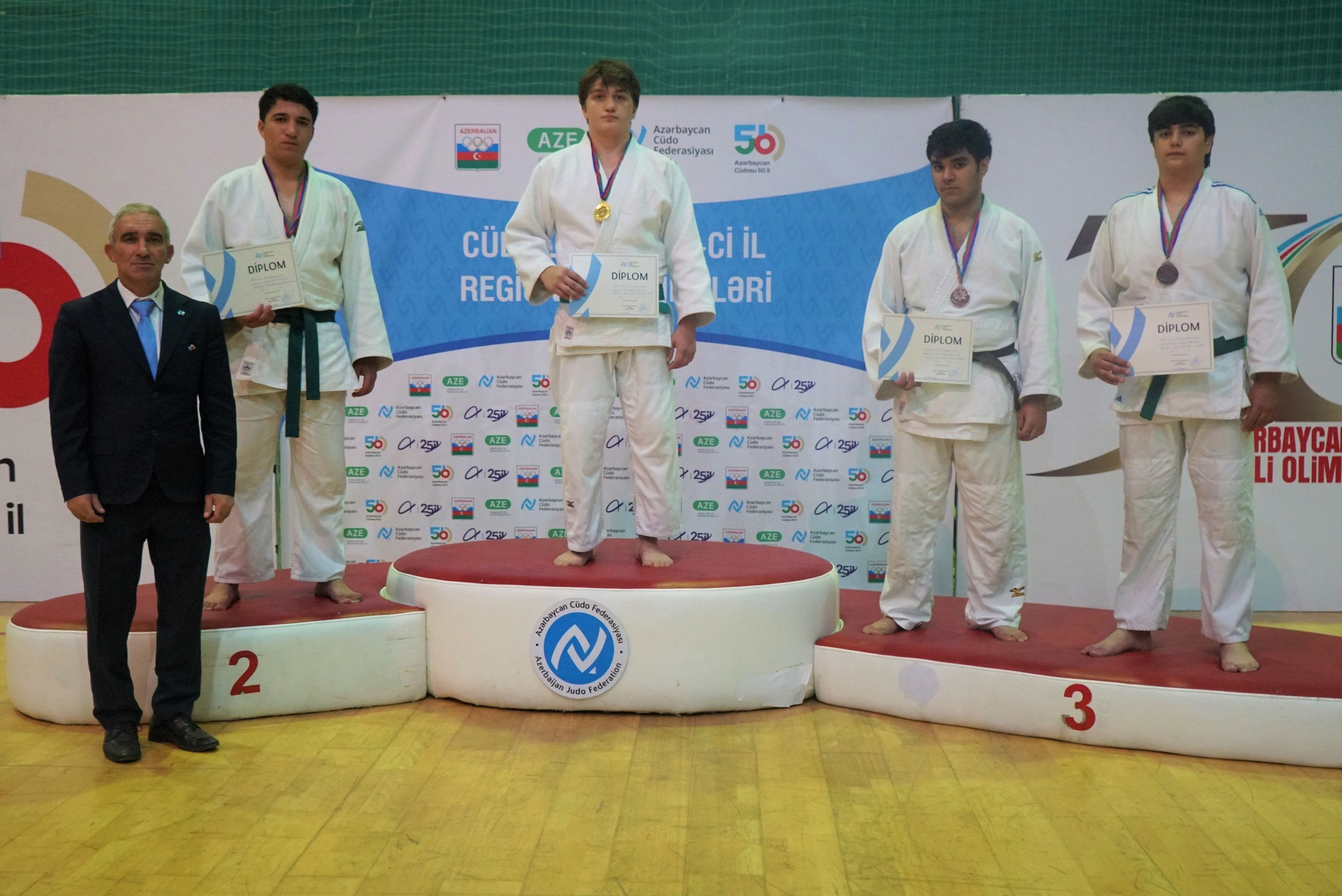 Qazaxda U-18 yeniyetmələr arasında cüdo üzrə region birinciliyi keçirilib