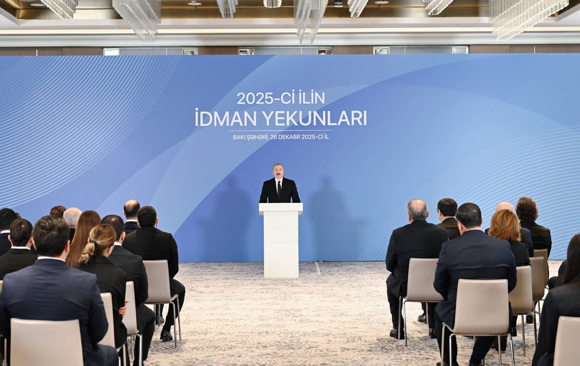 Prezident İlham Əliyev cüdo ailəsinin üzvlərini mükafatlandırıb
