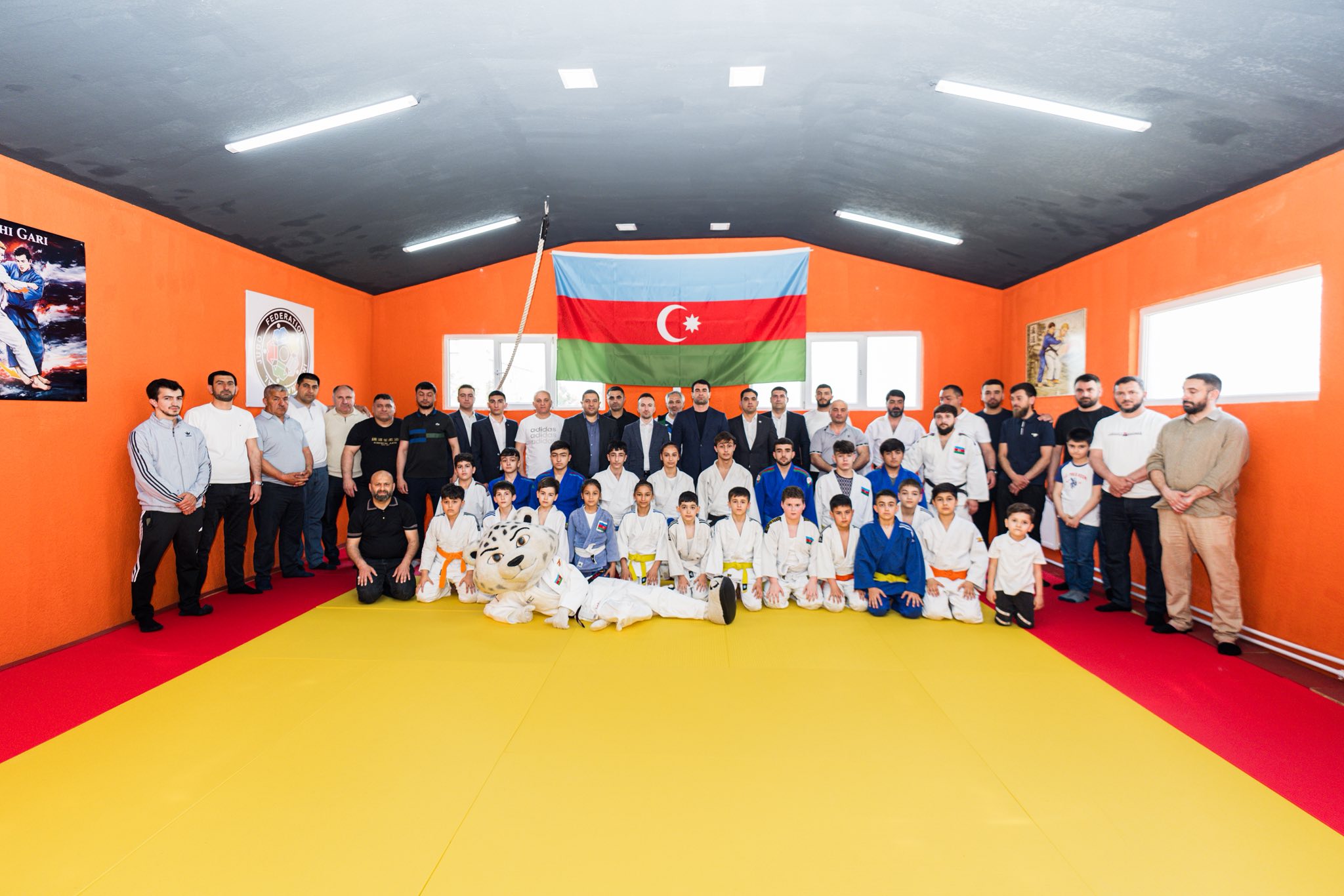 Mehdiabad qəsəbəsində yeni cüdo zalı fəaliyyətə başladı