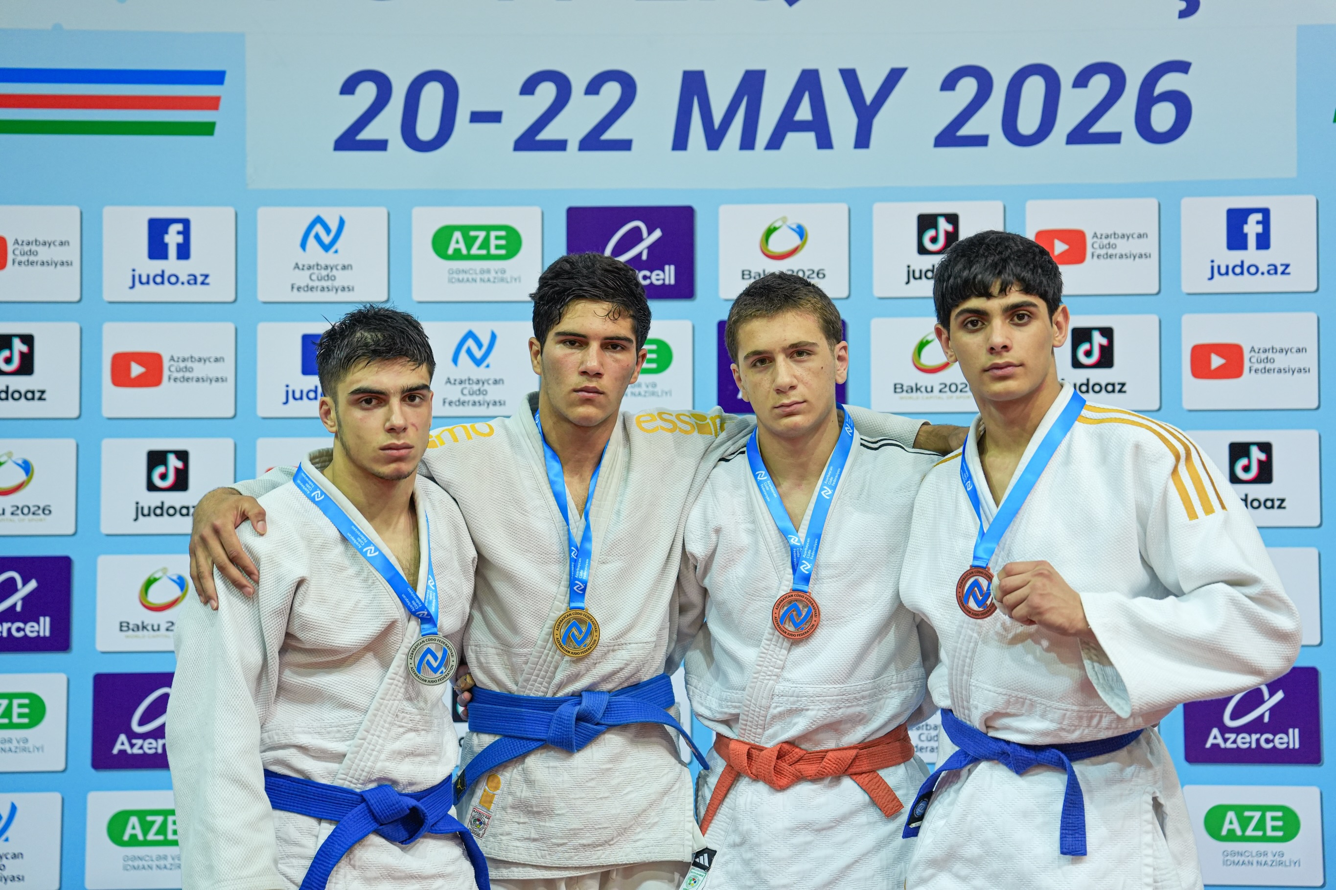 U-17 Liqasının II turunda daha 5 çəkidə medalçılar bəlli oldu