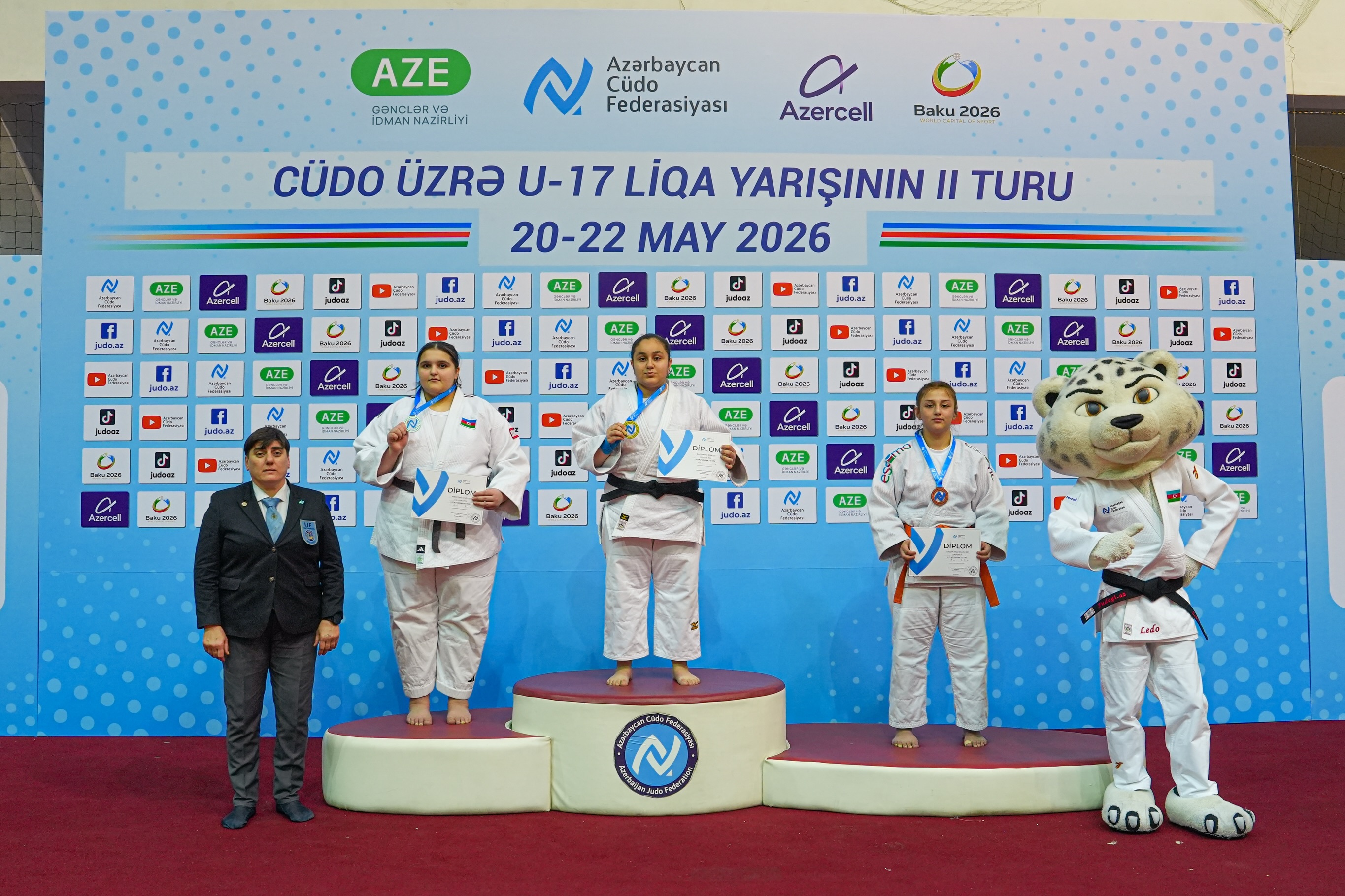 U-17 Liqasının II turunda daha 5 çəkidə medalçılar bəlli oldu