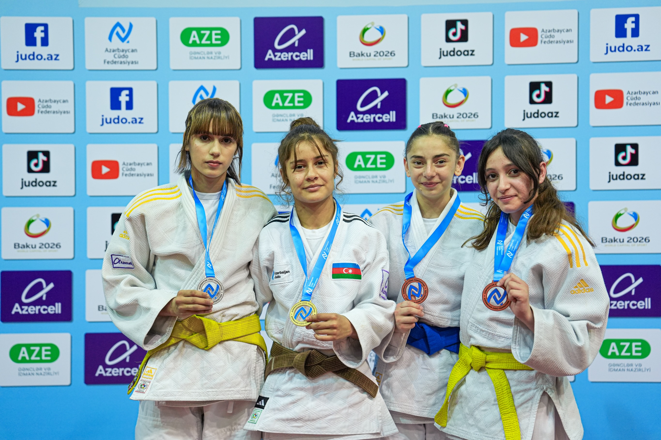 U-17 Liqasının II turunda daha 5 çəkidə medalçılar bəlli oldu