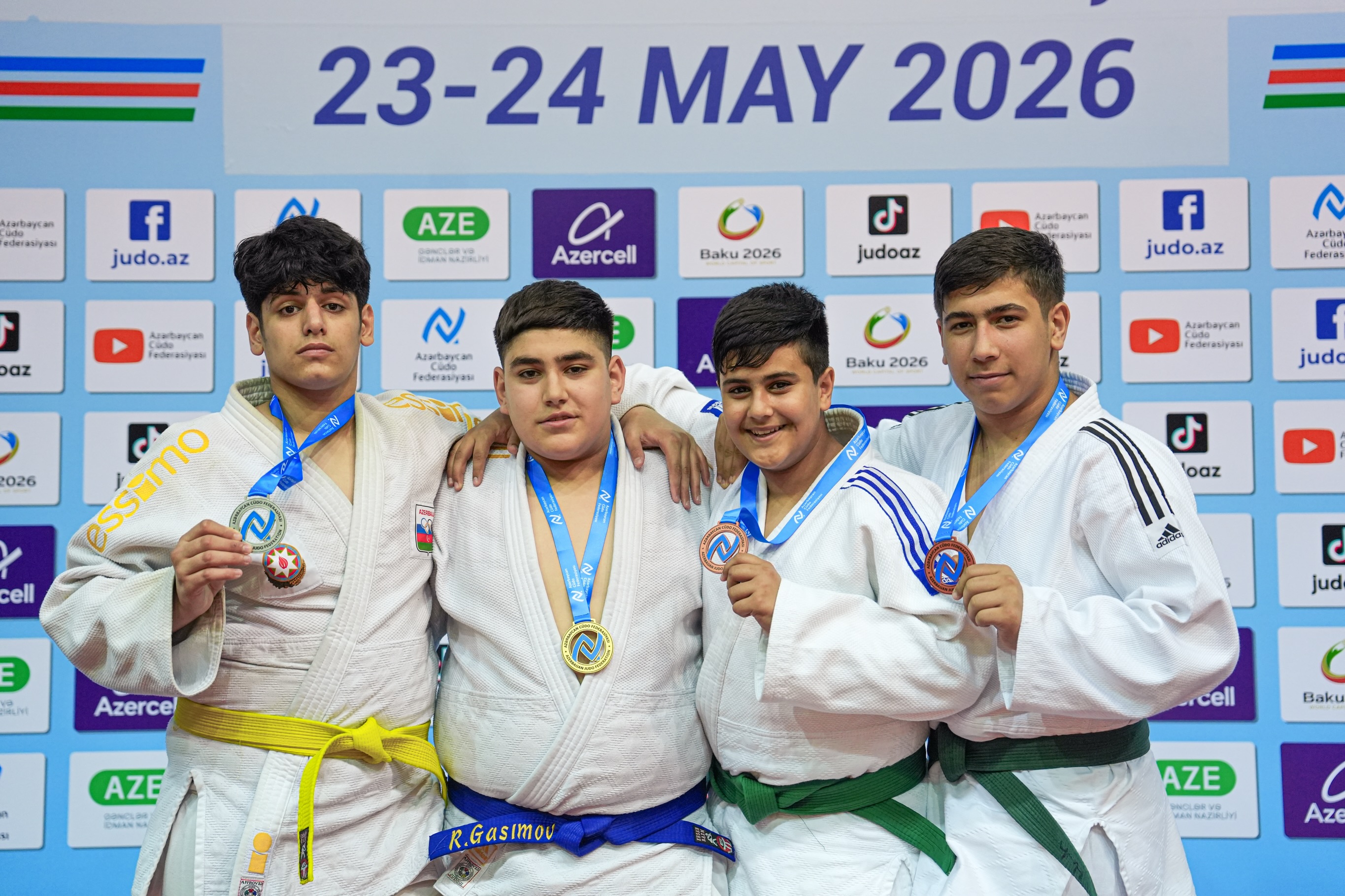 Third Round of U-14 Judo League Concludes