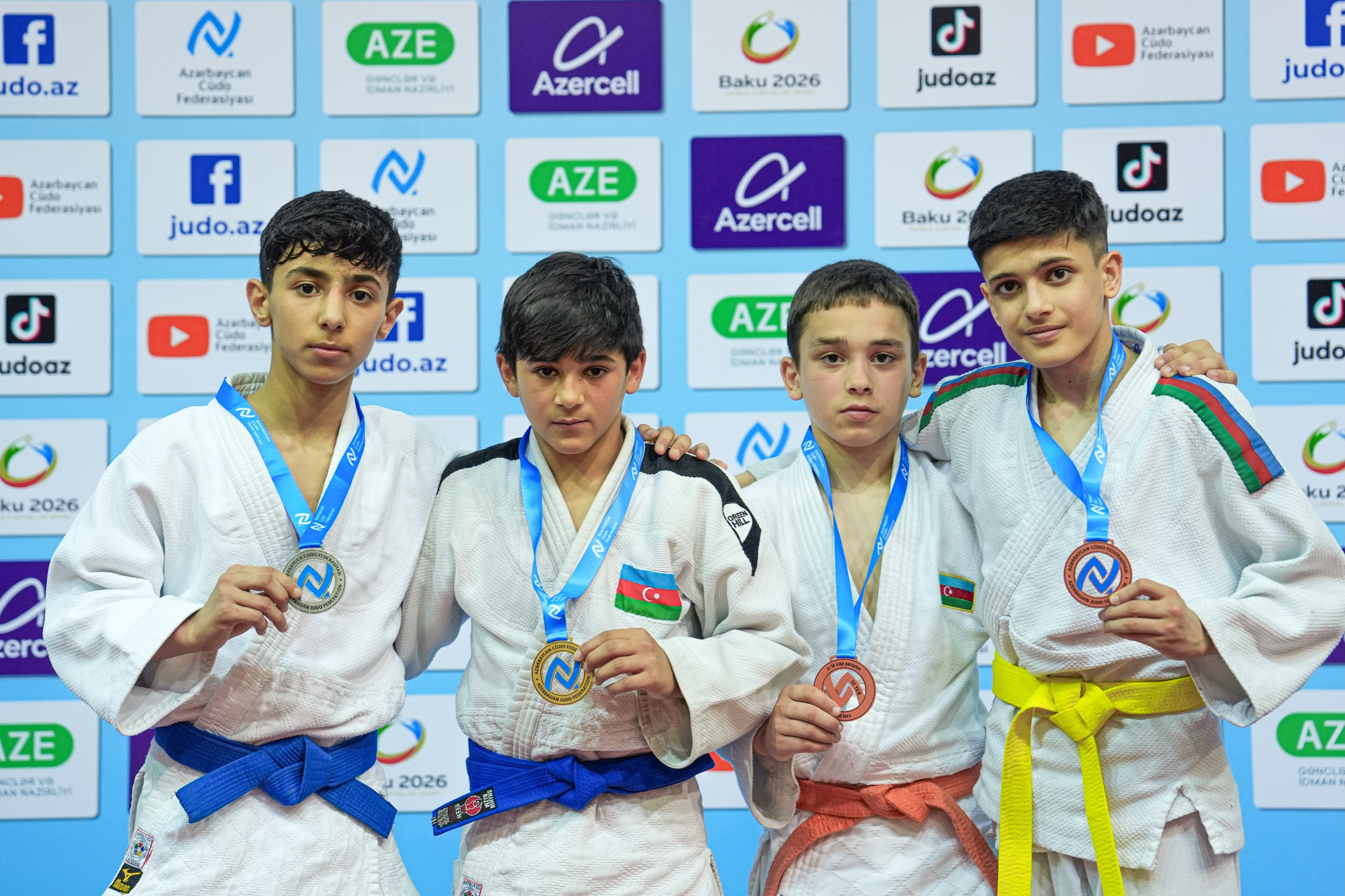 Third Round of U-14 Judo League Concludes