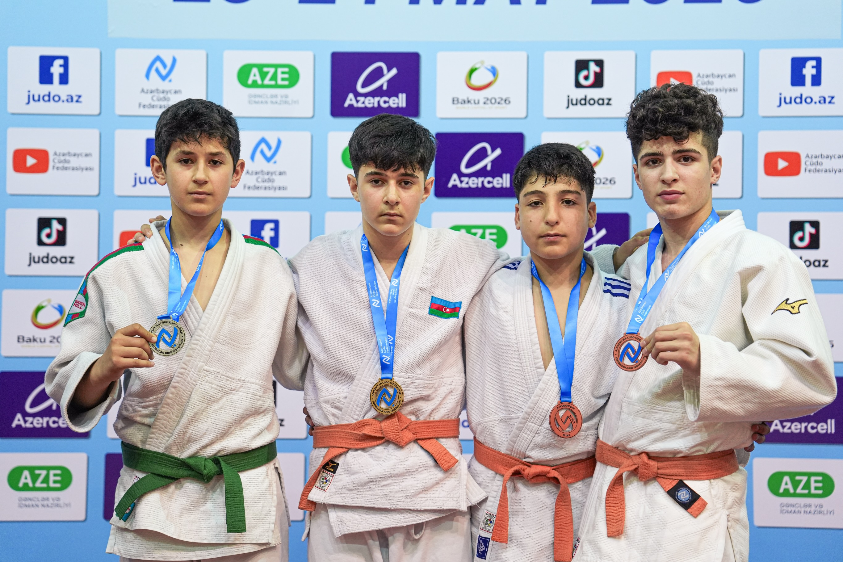 Third Round of U-14 Judo League Concludes