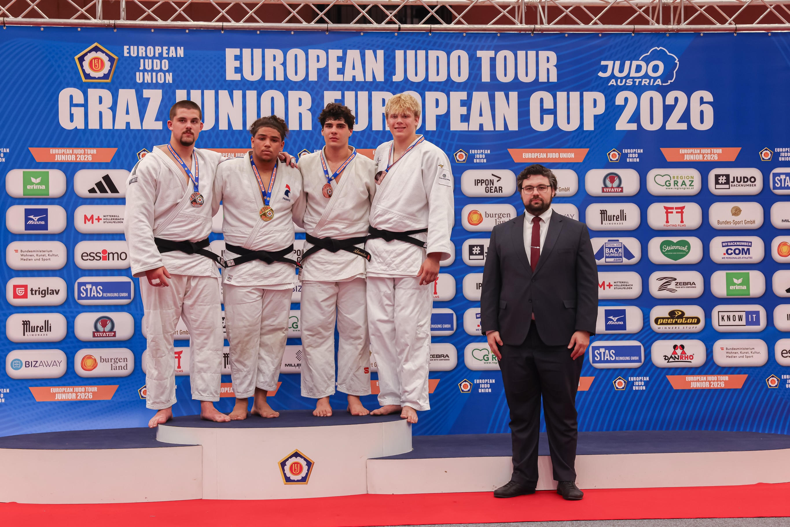 Azerbaijan Finish Third at Graz Junior European Cup
