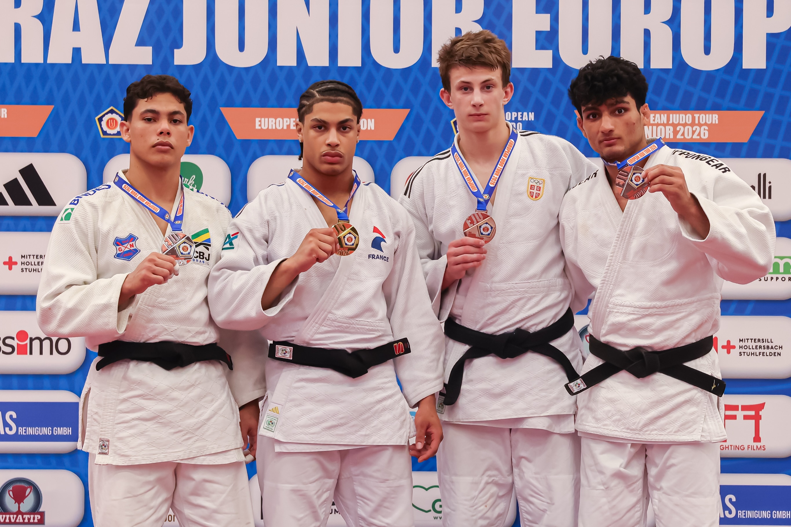 Azerbaijan Finish Third at Graz Junior European Cup