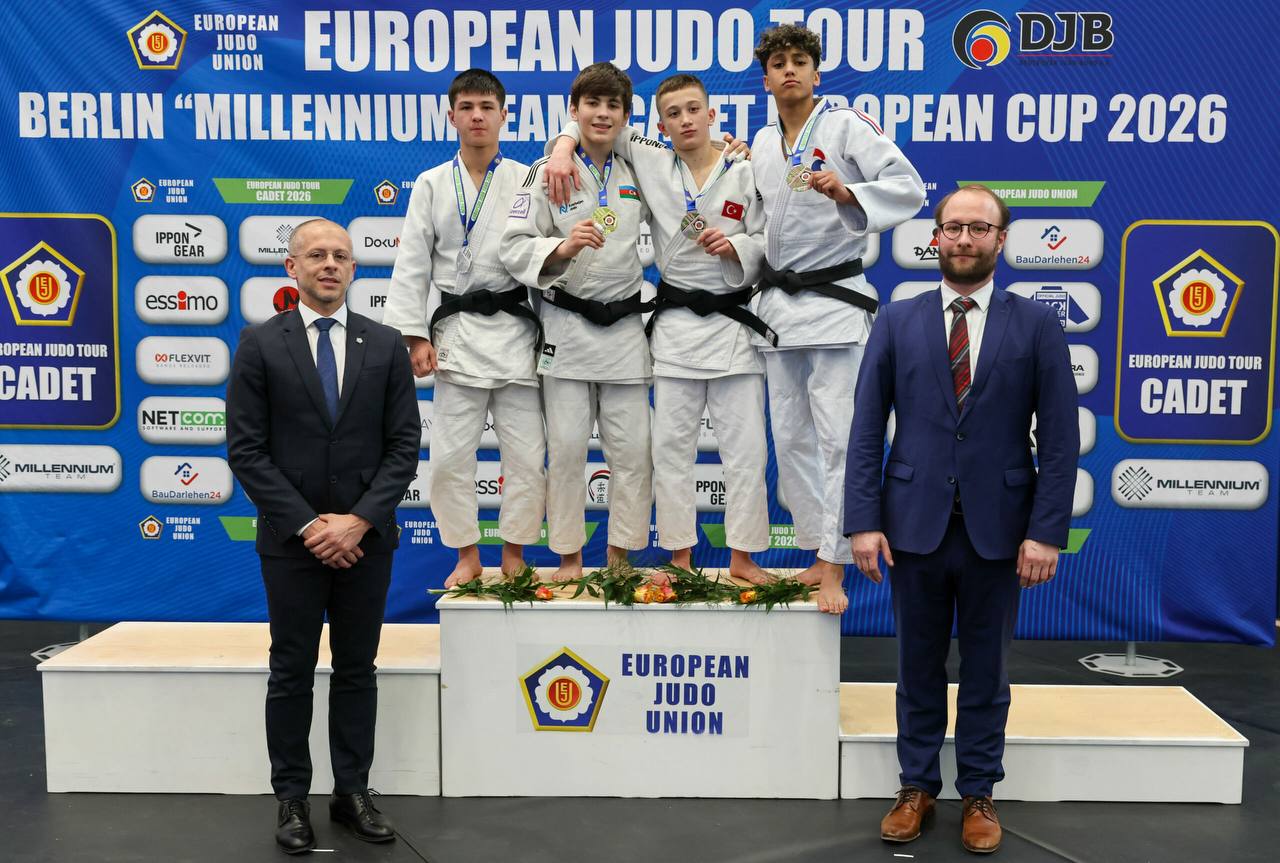 Berlin Avropa Kubokunun ilk günündə 7 medal