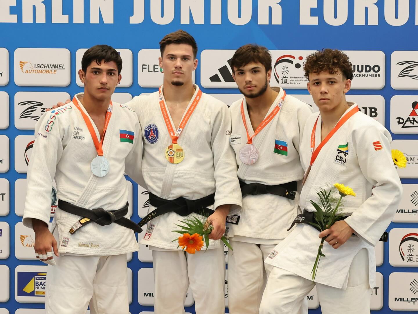 Berlin Avropa Kubokunun ilk günündə 5 medal