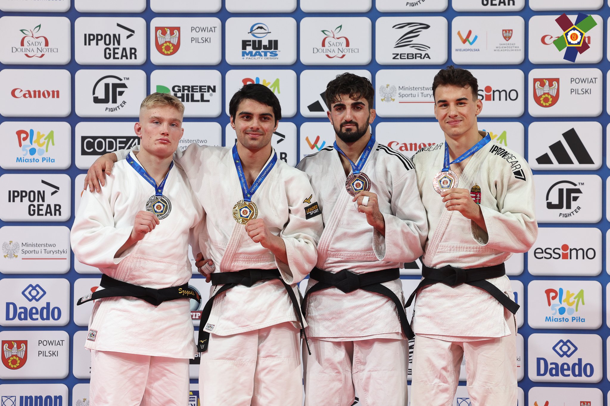 Cüdoçularımız Avropa çempionatının ilk günündə 4 medal qazandı