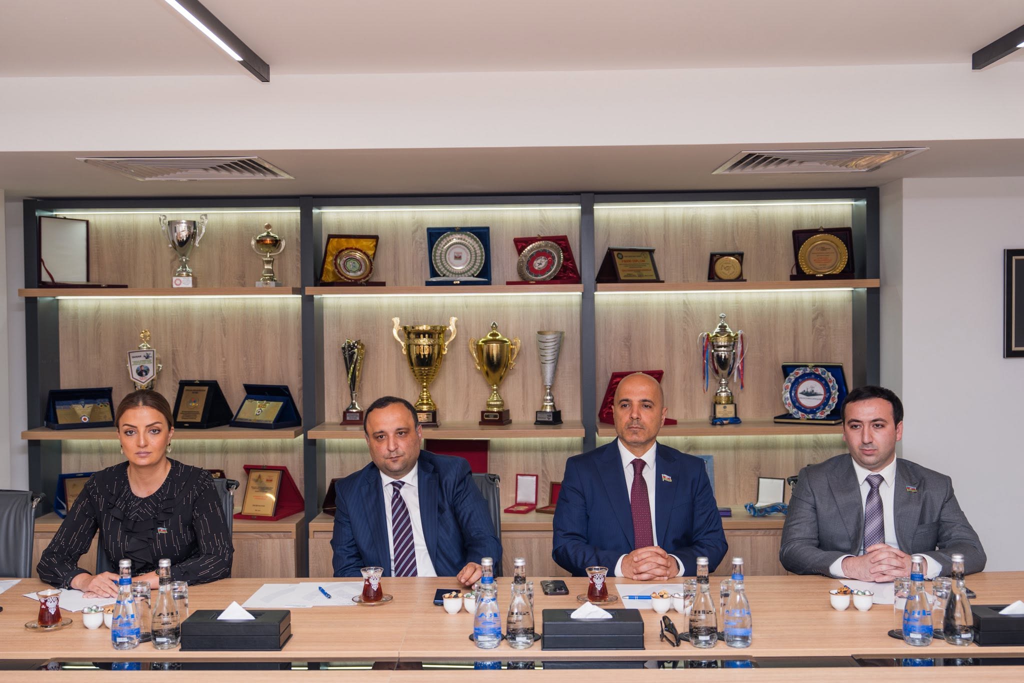 Members of the Parliamentary Committee on Youth and Sports Visit AJF