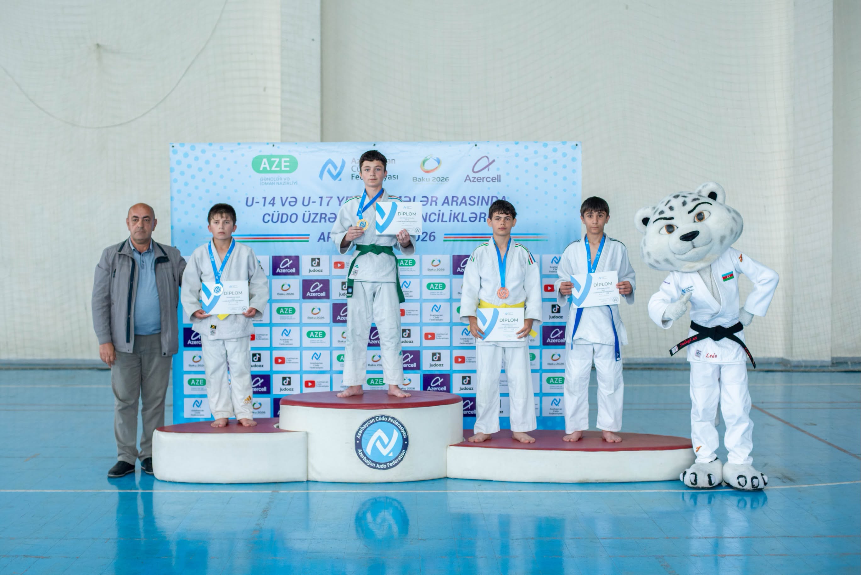 Gusar Hosts Northern Region U-14 Judo Championships